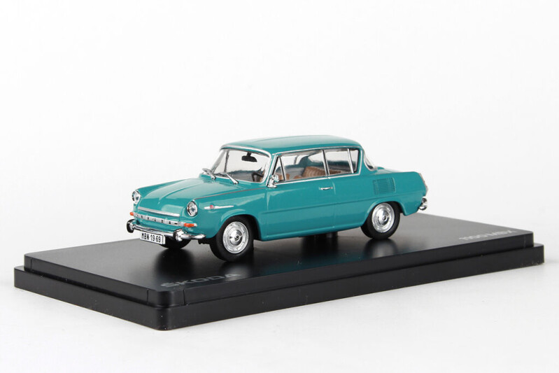 Abrex Škoda 1100 MBX 1:43 Tyrkysová Světlá 1969